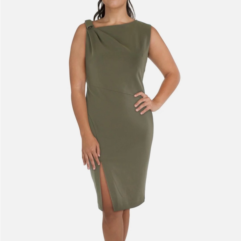 Calvin Klein asymmetrical dress